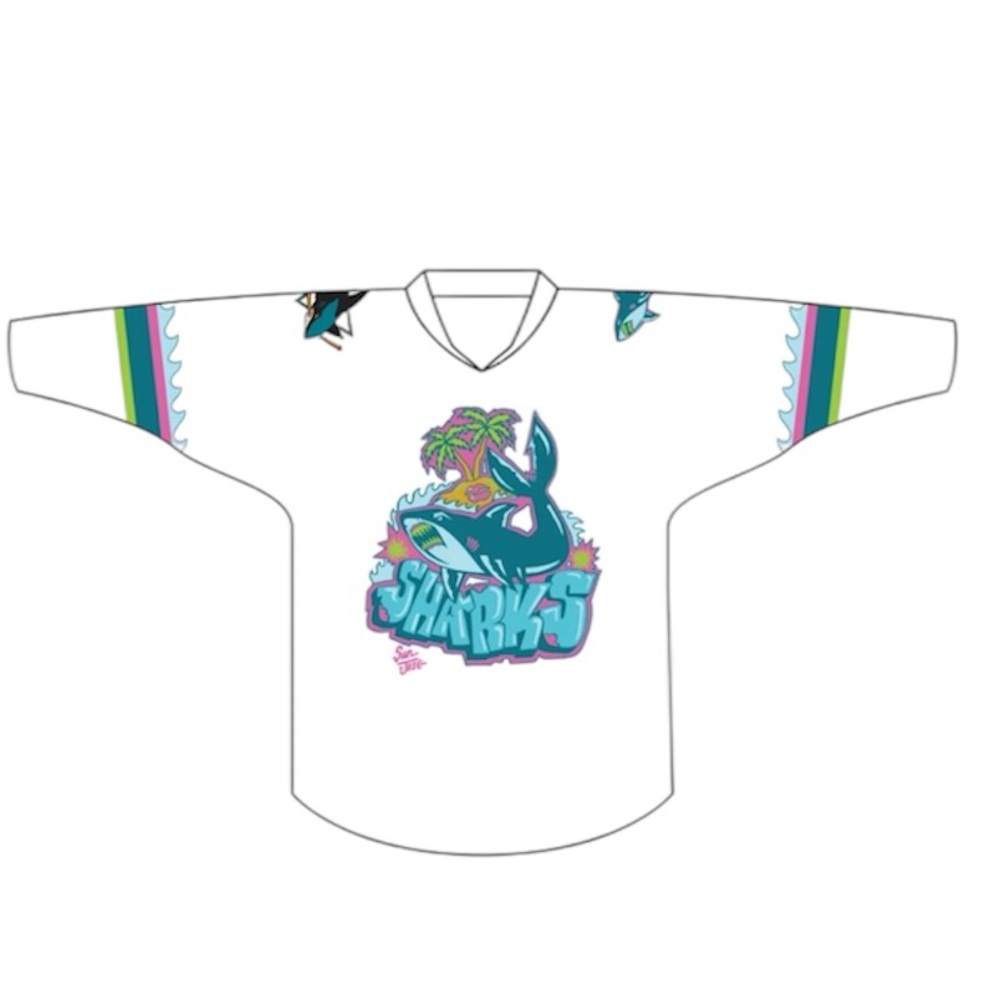 San Jose Sharks Shirsey 2019 giveaway